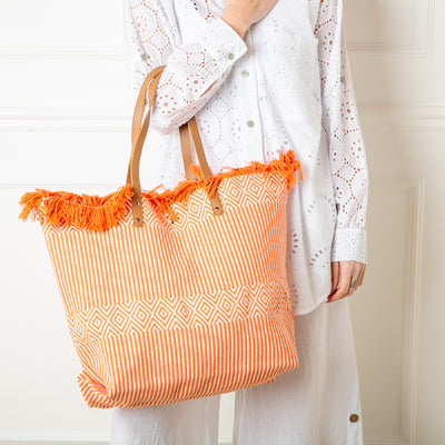 Woven Beach Bag